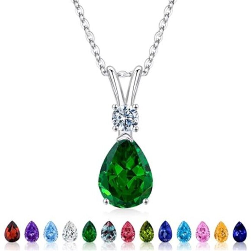 Easter Gifts for Women Wife - Birthstone Necklaces Love Gifts for Women